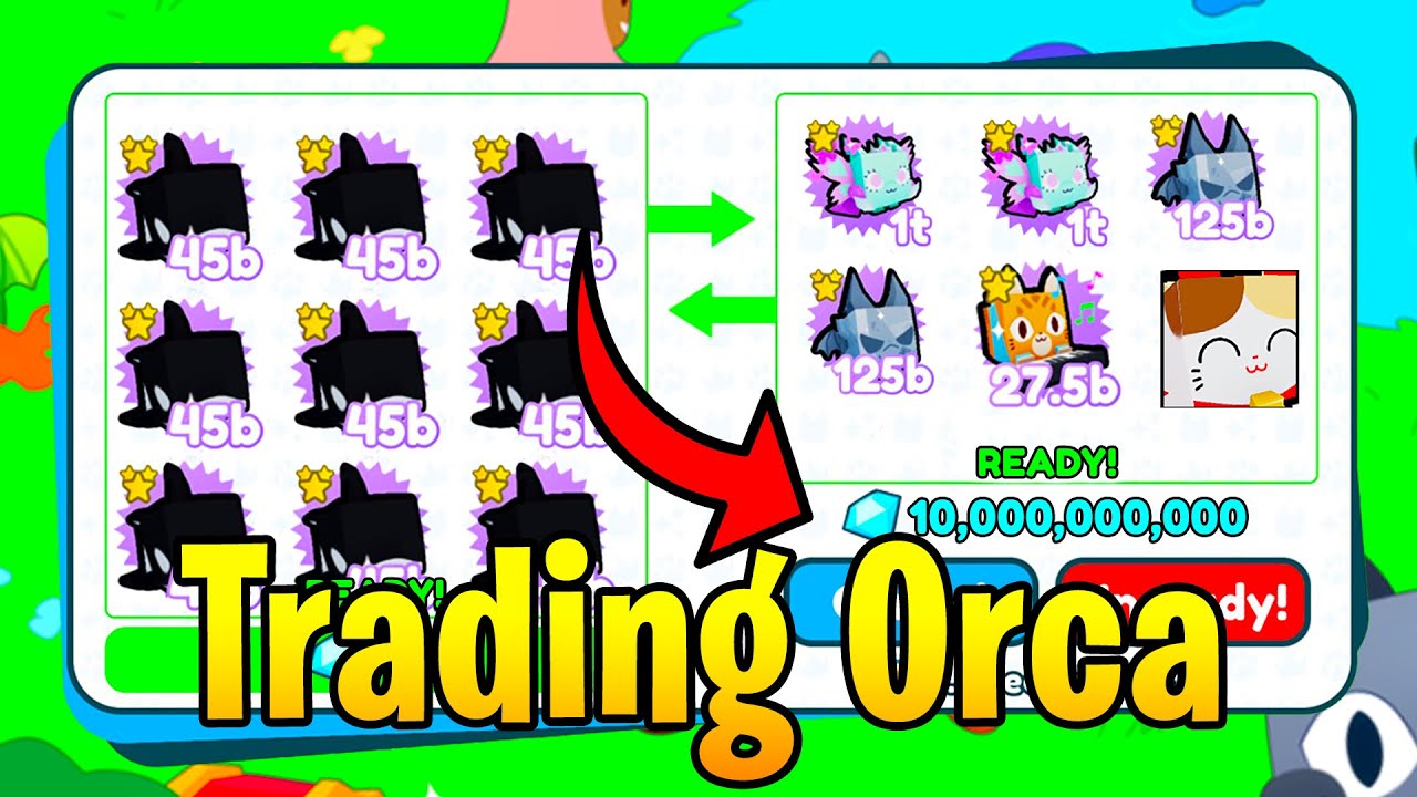 Watch video WHAT PEOPLE TRADE FOR A ORCA | PET SIMULATOR X Now WHAT PEOPLE TRADE FOR A ORCA | PET SIMULATOR X