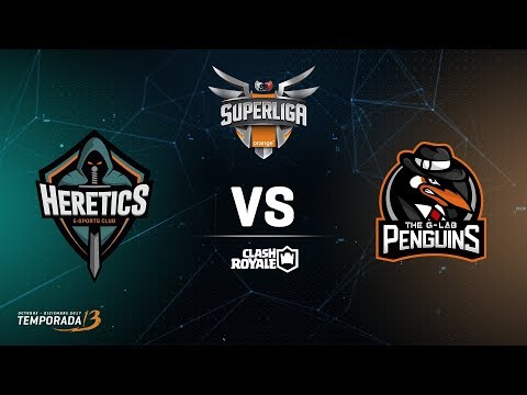 SUPERLIGA ORANGE - Team Heretics vs The G-lab Penguins - Jornada 4 - #SuperligaOrangeCR4