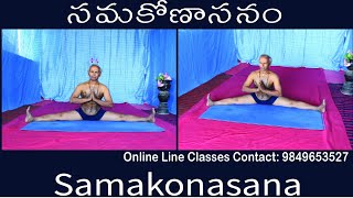 Samakonasana by Kuppi Reddy  Benefits of Samakonas