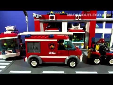 Vidéo LEGO City 60088 : Ensemble de démarrage Pompiers