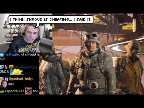 xQc Calls Out Shroud for Being a Cheater
