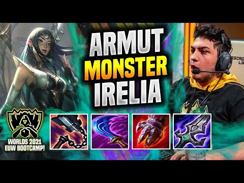 MAD ARMUT IS A MONSTER WITH IRELIA! 🔥WORLDS BOOTCAMP EUW🔥 - MAD Armut Plays Irelia TOP vs Jayce! |