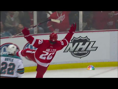 11/12 RS: SJ @ Det Highlights - 2/19/12 (23rd Straight Home Win)
