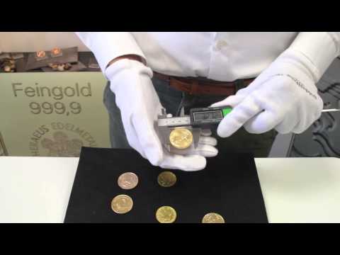 Very well counterfeited gold coins: Authentication for Krugerrand, Maple Leaf and American Eagle