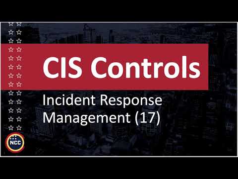 CIS: Incident Response Management 17