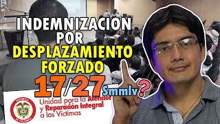 Download lagu Cuanto se recibe por indemnización administrativa por DESPLAZAMIENTO FORZADO ? (27 o 17 SMMLV) mp3 Download lagu Cuanto se recibe por indemnización administrativa por DESPLAZAMIENTO FORZADO ? (27 o 17 SMMLV) mp3