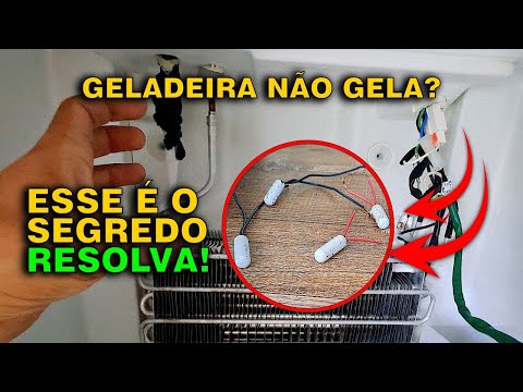 3 segredos do sensor de temperatura de uma geladeira (PAROU DE GELAR)