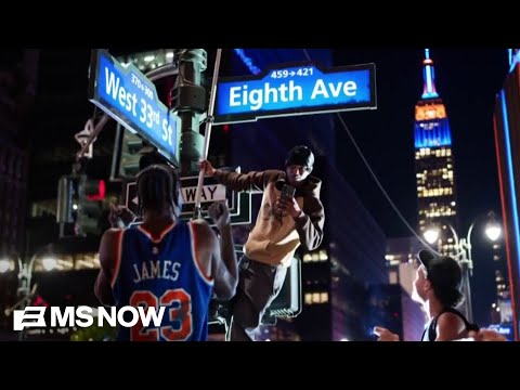 MSG Lockdown: Trump hits Knicks game 3 while fans get frozen out