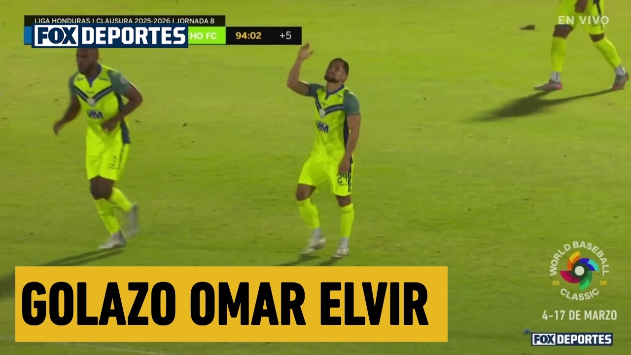 🔥 GOLAZO Omar Elvir | Victoria 2-1 Olancho FC | Fecha 8 | Clausura 2026 | Liga de Honduras