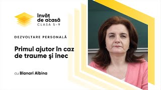 "Primul ajutor în caz de traume şi înec"