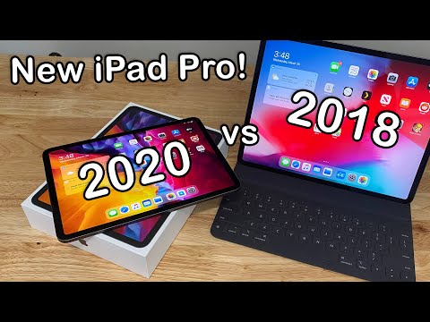 2020 iPad Pro Unboxing & First Look vs 2018 iPad Pro