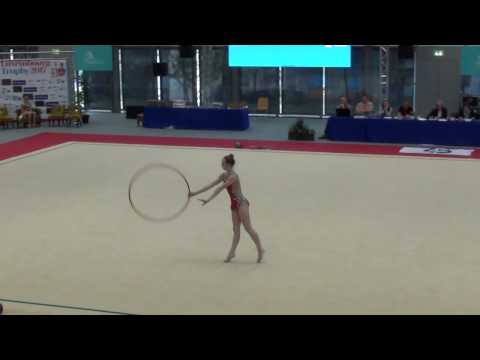 Carmen Marii Aesma EST hoop junior all-around Luxenbourg trophy 2017