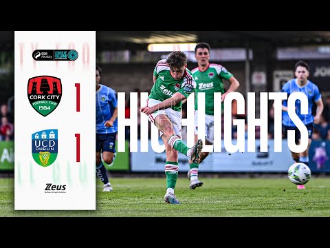 Cork City 1-1 UCD | Highlights | League of Ireland Premier Division