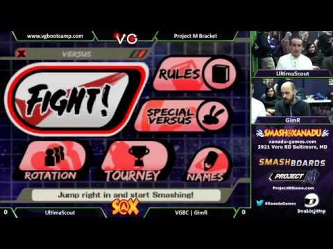 Xanadu 3/25/14 - UltimaScout (Marth) vs. Gimr (Falco)