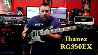 Video thumbnail for Ibanez RG350EX by Cryptic Mask Guitar