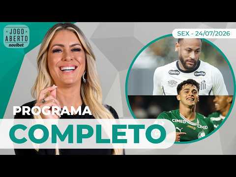 [AO VIVO] NEYMAR VAI JOGAR? E OS PALPITES DA RODADA COM O JOGO ABERTO NOVIBET - 24/07/2026