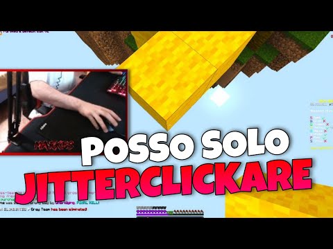 BEDWARS MA POSSO SOLO JITTERCLICKARE!