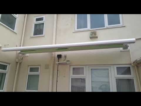 Shelter for parents... B50XL with 2kw Tansun patio heater