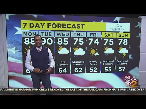 KDKA-TV Memorial Day Morning Forecast (5/30)
