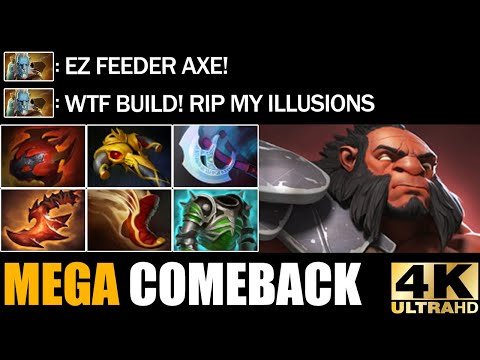 From Feeder To BOSS New Style Manta + Shards Axe Carry Game - Epic Hard Game Comeback Dota 2