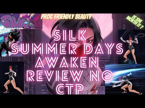 SILK SUMMER DAYS UNIFORM AWAKEN REVIEW - NO CTP - WBU WBL KNULL MEPHISTO  | Marvel Future Fight