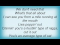 Eve - Ain't Got No Dough Lyrics
