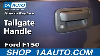 How to Replace Tailgate Handle 04-14 Ford F150 Truck