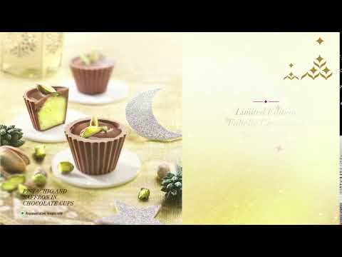 Limited Edition Chocolates for Ramadan – Pistachio and Saffron in Chocolate Cups