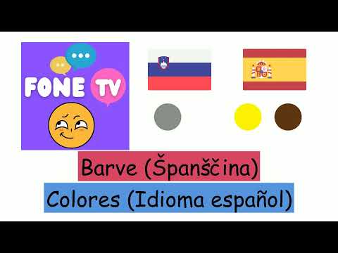 Barve (Španščina) (sl-es)