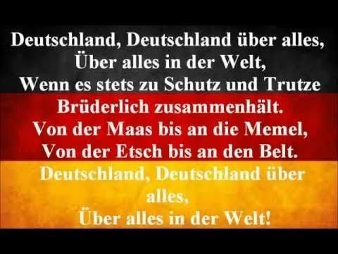 Hino da Alemanha Traduzido para Português - Letra e Música