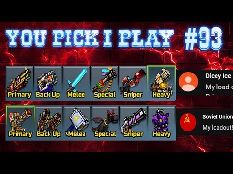 You Pick,I Play! #93 - Pixel Gun 3D