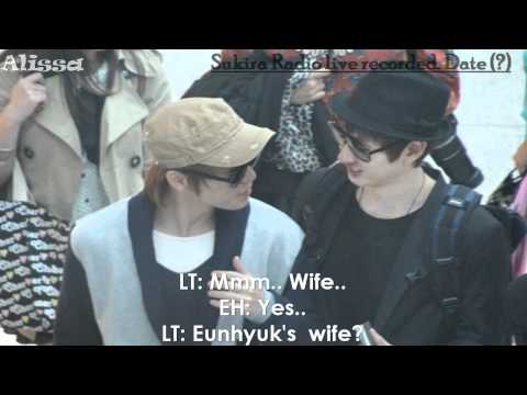 ENG Eunhyuk says that Donghae is his wife?!?!? - EunHae