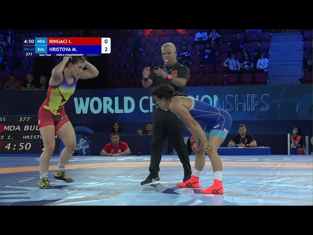 1559 | 377 | Seniors WW 65kg | 1/2 Final | RINGACI Irina (MDA) | HRISTOVA Mimi Nikolova (BUL)