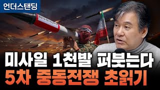 미사일 1000발 퍼붓는다. 5차 중동전쟁 초읽기 (서강대학교 유로메나연구소 박현도 교수)