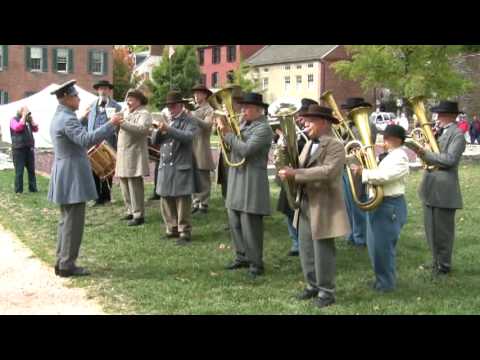 Yankee Doodle Dandy Brass Band Play at Harper's Ferry Event