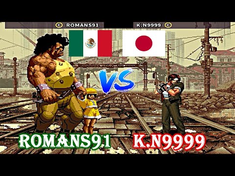 SNK vs. Capcom - SVC Chaos Super Plus - ROMANS91 vs K.N9999 FT5