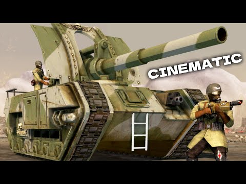 MEN OF WAR: WARHAMMER 40K MOD ▶ Armageddon Steel Legion vs Blood Pact