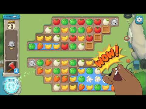 We Bare Bears match3 repairs level 164
