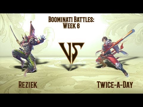 Reziek (Yoshimitsu) VS Twice-a-Day (Kilik) - BB: Week 6 (24.04.2020)