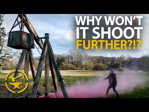 Trebuchet - Why won't the darn thing shoot further?