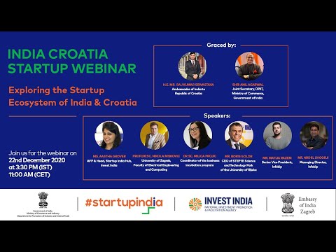Exploring the startup ecosystem of India & Croatia