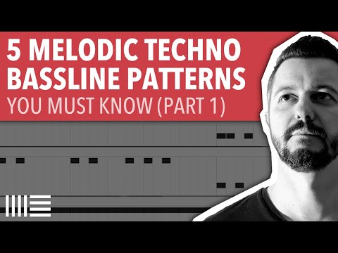 5 MELODIC TECHNO BASSLINE PATTERNS (PART 1) | ABLETON LIVE
