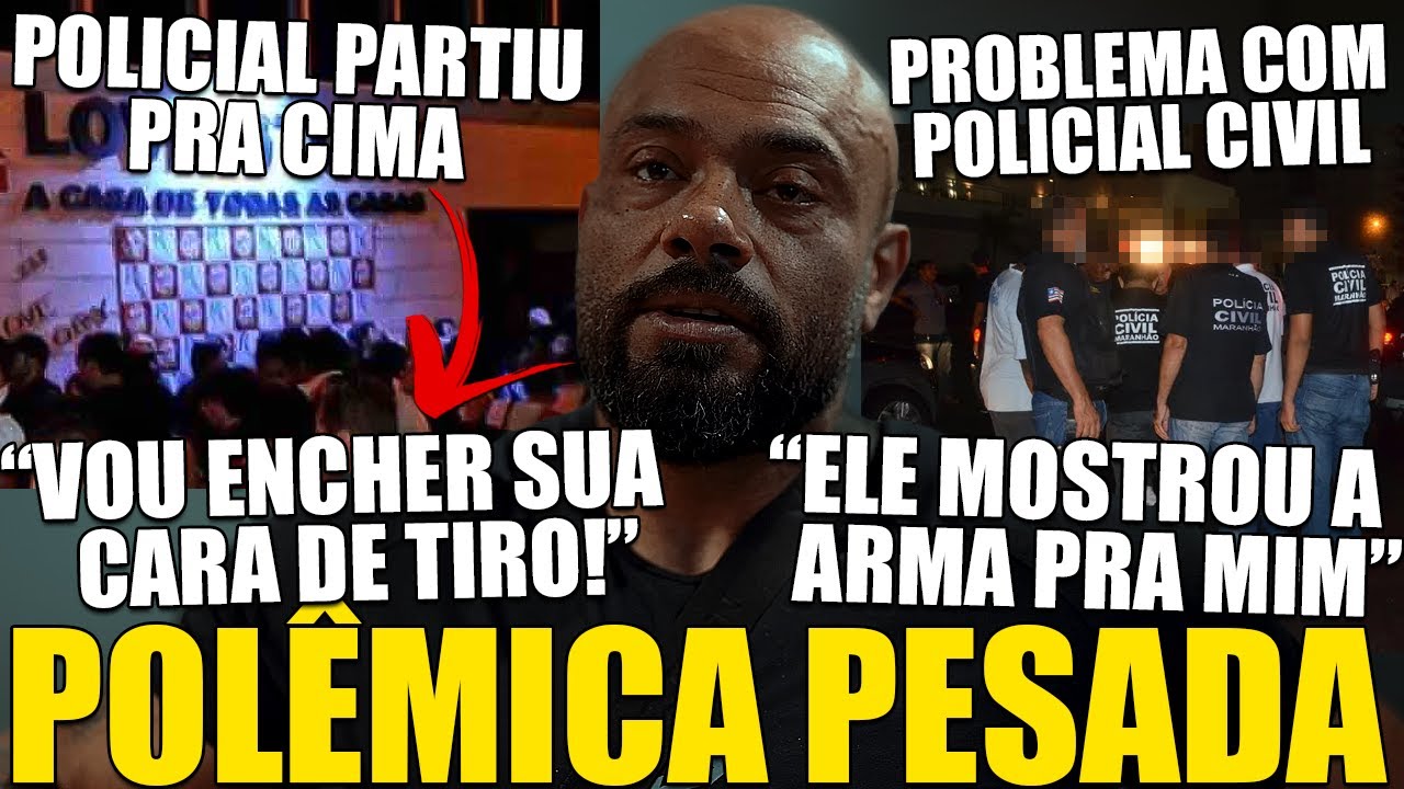 POLÊMICA! BALESTRIN FOI AMEAÇADO POR POLICIAL CIVIL, SITUAÇÃO DO PASSADO FOI EXPOSTA E MAIS