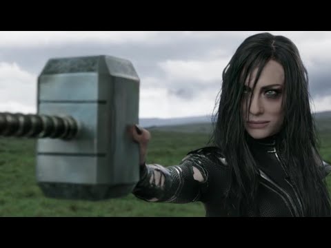 "Hela Destroys Mjolnir" - Thor: Ragnarok (2017) | Movie Clip HD