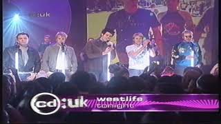 Westlife Tonight CD:UK Live
