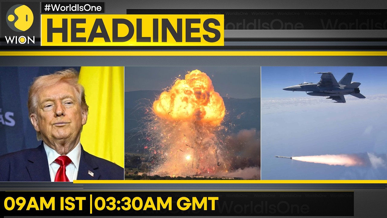 US-Iran War: US Destroys 16 Mine-Laying Boats | Iran Launches Missiles Toward Israel | Headlines