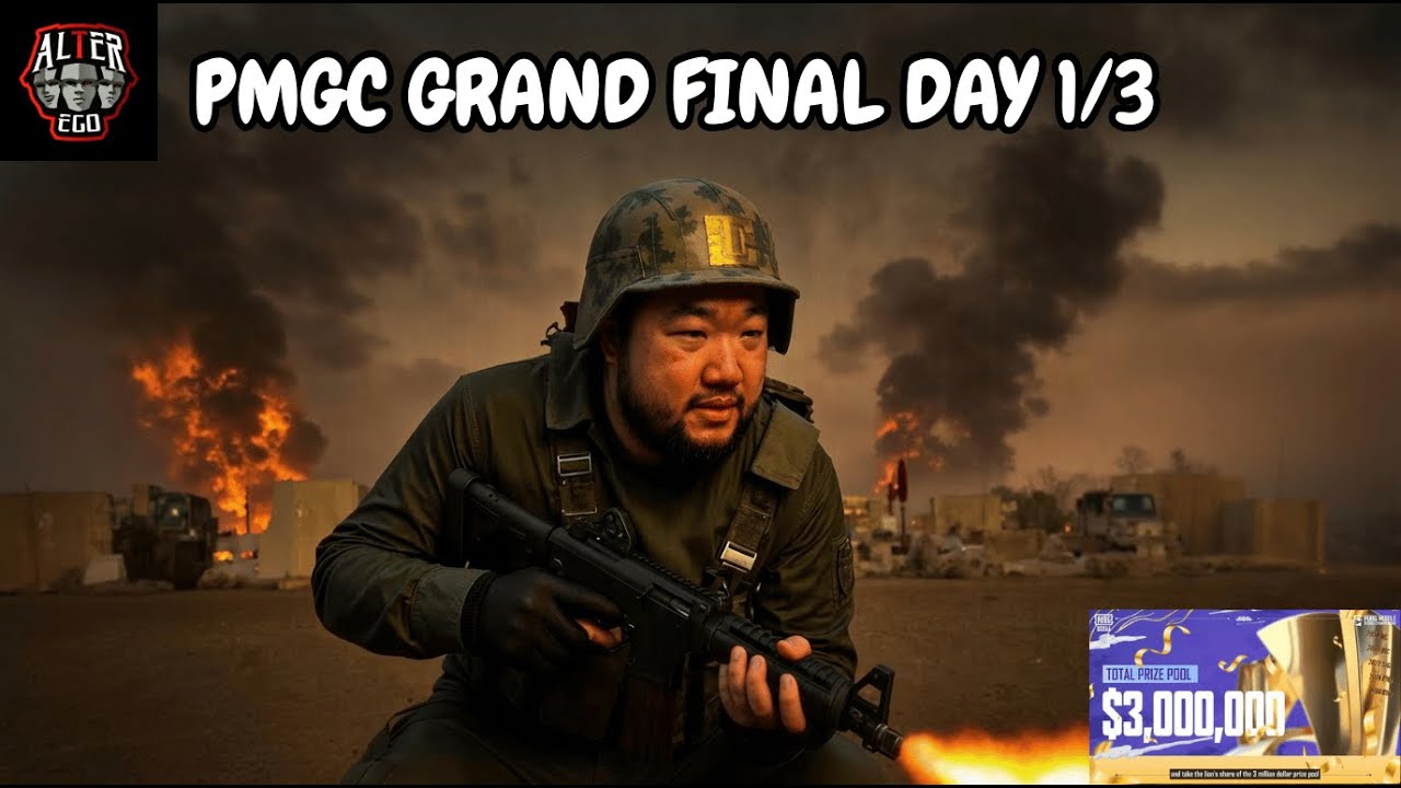 PMGC GRAND FINAL DAY 1/3 - LETS GO AE !!!