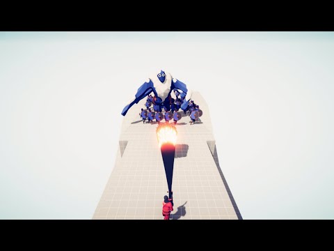 100x BRAWLER +3 ICE GİANT vs EVERY GOD l Totally Accurate Battle Simulator