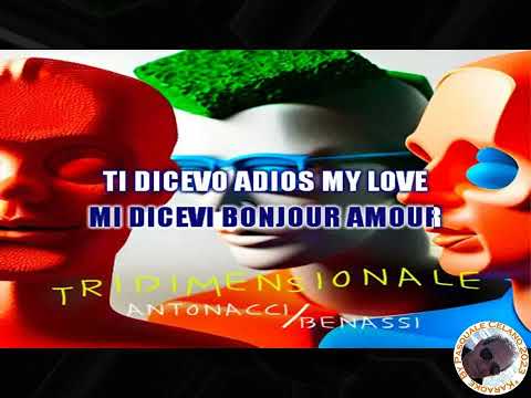 Biagio Antonacci & Benny Benassi   Tridimensionale KARAOKE FAIR USE