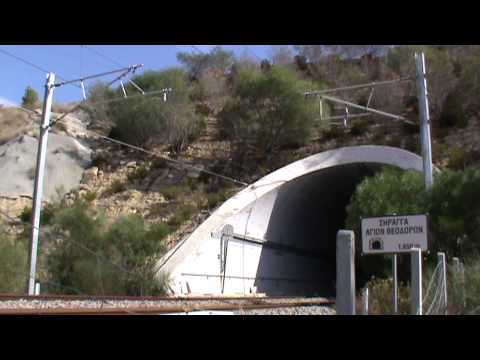 Greek Siemens Desiro EMUs at speed